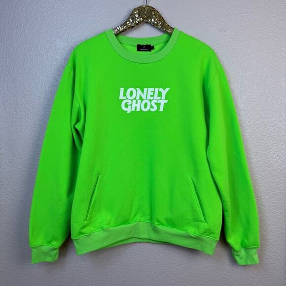 Lonely Ghost • Neon Green Sweater - Picture 2 of 13